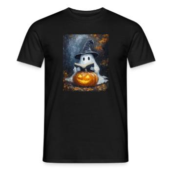 Cadeau d’Halloween Femmes Hommes Enfants Décoration - T-shirt homme - noir - Devant - AI Model Male 178 light (178cm)