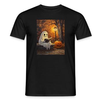 Cadeau d’Halloween Femmes Hommes Enfants Décoration - T-shirt homme - noir - Devant - AI Model Male 178 light (178cm)