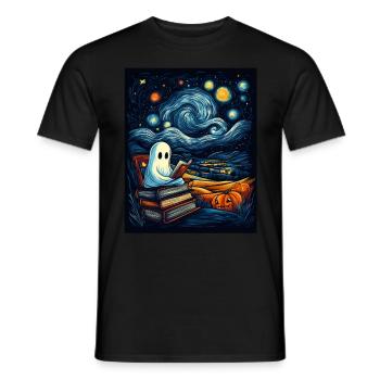 Cadeau d’Halloween Femmes Hommes Enfants Décoration - T-shirt homme - noir - Devant - AI Model Male 178 light (178cm)