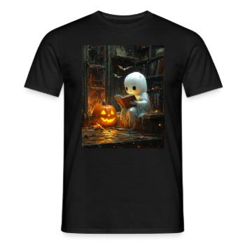 Cadeau d’Halloween Femmes Hommes Enfants Décoration - T-shirt homme - noir - Devant - AI Model Male 178 light (178cm)