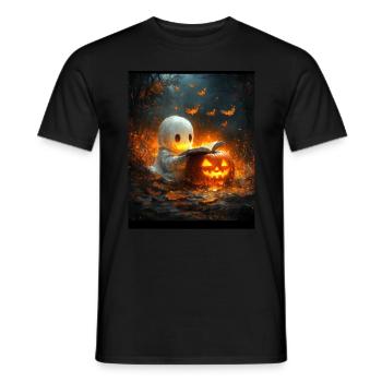 Cadeau d’Halloween Femmes Hommes Enfants Décoration - T-shirt homme - noir - Devant - AI Model Male 178 light (178cm)