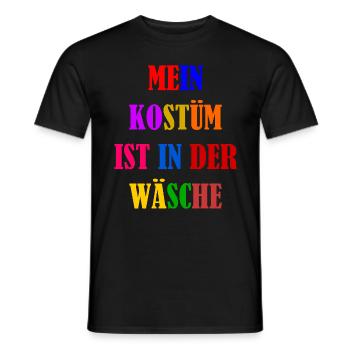 Costume de Carnaval Cadeau Femme Carnaval Carnaval - T-shirt homme - noir - Devant - AI Model Male 178 light (178cm)