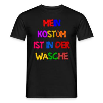 Costume de Carnaval Cadeau Femme Carnaval Carnaval - T-shirt homme - noir - Devant - AI Model Male 178 light (178cm)