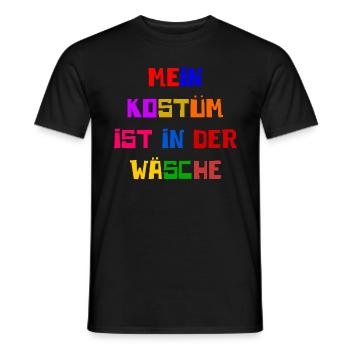 Costume de Carnaval Cadeau Femme Carnaval Carnaval - T-shirt homme - noir - Devant - AI Model Male 178 light (178cm)