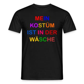 Costume de Carnaval Cadeau Femme Carnaval Carnaval - T-shirt homme - noir - Devant - AI Model Male 178 light (178cm)
