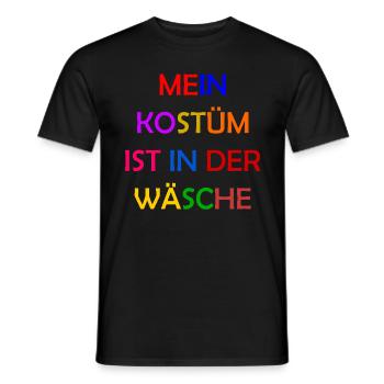 Costume de Carnaval Cadeau Femme Carnaval Carnaval - T-shirt homme - noir - Devant - AI Model Male 178 light (178cm)
