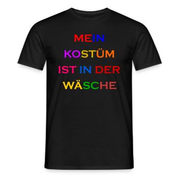 Costume de Carnaval Cadeau Femme Carnaval Carnaval - T-shirt homme - noir - Devant - AI Model Male 178 light (178cm)