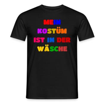 Costume de Carnaval Cadeau Femme Carnaval Carnaval - T-shirt homme - noir - Devant - AI Model Male 178 light (178cm)