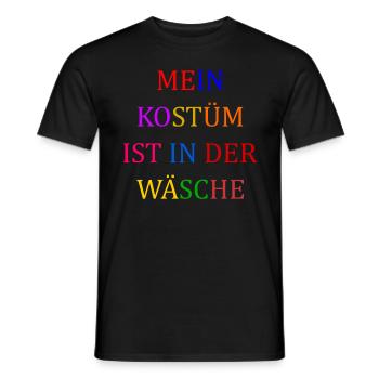 Costume de Carnaval Cadeau Femme Carnaval Carnaval - T-shirt homme - noir - Devant - AI Model Male 178 light (178cm)