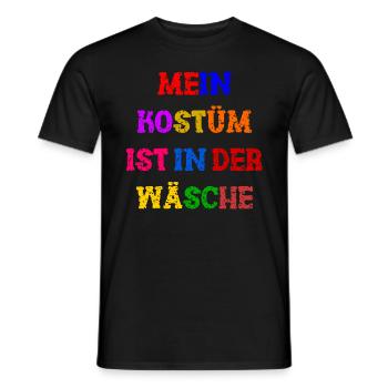 Costume de Carnaval Cadeau Femme Carnaval Carnaval - T-shirt homme - noir - Devant - AI Model Male 178 light (178cm)