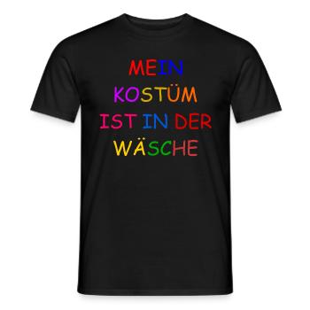 Costume de Carnaval Cadeau Femme Carnaval Carnaval - T-shirt homme - noir - Devant - AI Model Male 178 light (178cm)