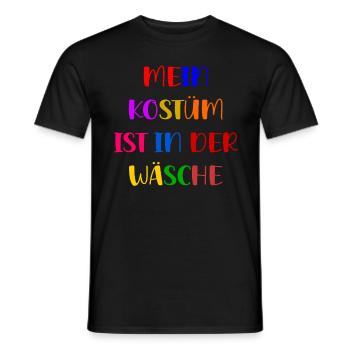 Costume de Carnaval Cadeau Femme Carnaval Carnaval - T-shirt homme - noir - Devant - AI Model Male 178 light (178cm)
