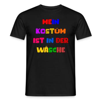 Costume de Carnaval Cadeau Femme Carnaval Carnaval - T-shirt homme - noir - Devant - AI Model Male 178 light (178cm)