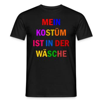 Costume de Carnaval Cadeau Femme Carnaval Carnaval - T-shirt homme - noir - Devant - AI Model Male 178 light (178cm)