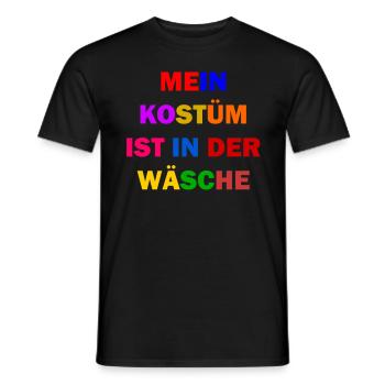 Costume de Carnaval Cadeau Femme Carnaval Carnaval - T-shirt homme - noir - Devant - AI Model Male 178 light (178cm)