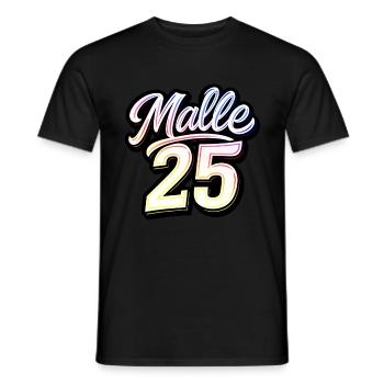 Malle 2025 Trikot - Männer T-Shirt - Schwarz - Vorne - AI Model Male 178 light (178cm)