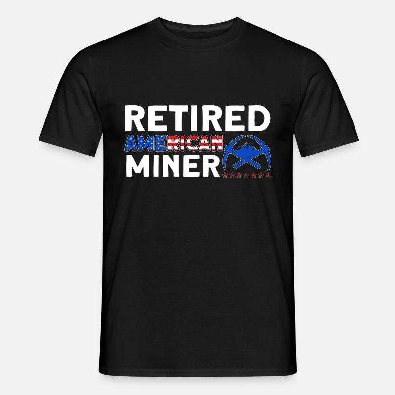 Miners Underground Mining Underground Mining - Men's T-Shirt - black
