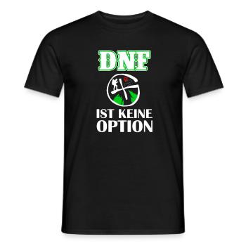Geocaching - DNF ist keine Option - Geocacher - Männer T-Shirt - Schwarz - Vorne - AI Model Male 178 light (178cm)
