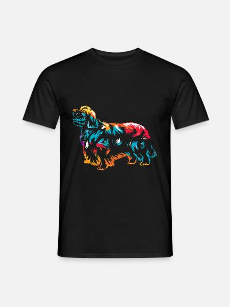 Clumber Spaniel - Männer T-Shirt - Schwarz