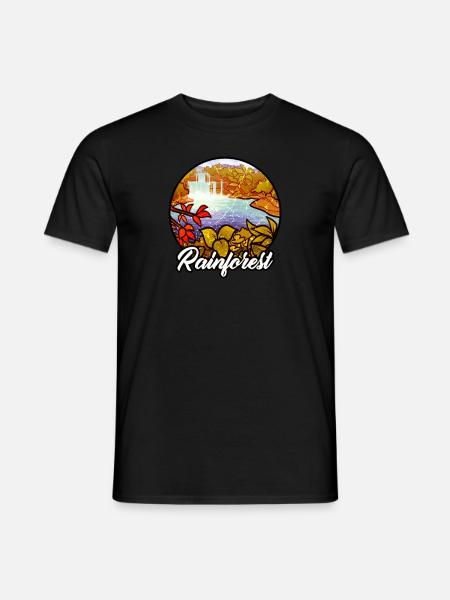 Regenwald Tropen Umweltschutz Natur Klimawandel - Männer T-Shirt - Schwarz