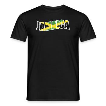 Jamaïque - T-shirt homme - noir - Devant - AI Model Male 178 light (178cm)