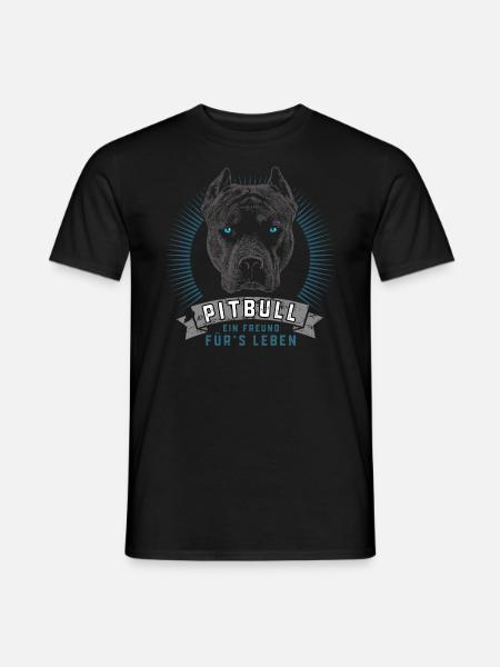 Pit bull 12 2018 4 01 - T-shirt homme - noir