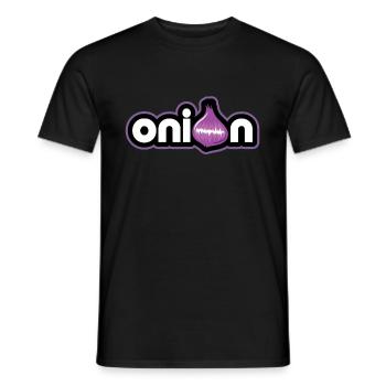 oignon cadeau épicé savoureux pleurer - T-shirt homme - noir - Devant - AI Model Male 178 light (178cm)