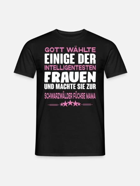 Schwarzwälder Füchse - Schwarzwälder Fuchs Pferd - Männer T-Shirt - Schwarz