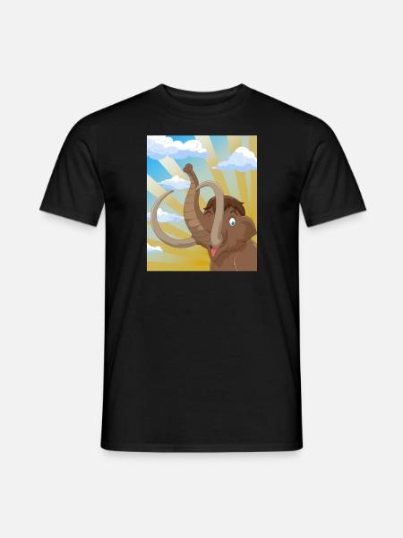 Mammut I Glacé i Cadeau d’éléphant i - T-shirt homme - noir