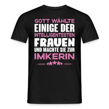 Imkerin - Männer T-Shirt - Schwarz - Vorne - AI Model Male 178 light (178cm)