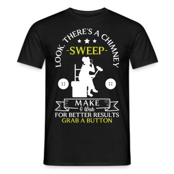 Ramoneur Lucky Charm Craft Ramoneur - T-shirt homme - noir - Devant - AI Model Male 178 light (178cm)