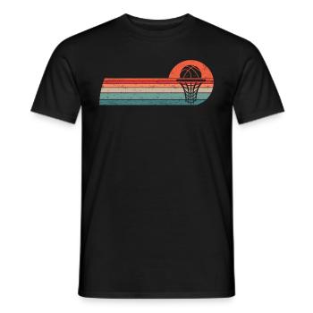 Basketballspieler Basketball Bälle Basketball - Männer T-Shirt - Schwarz - Vorne - AI Model Male 178 light (178cm)