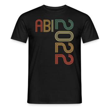 Abitur Gymnasium Damen und Herren Abi 2022 - Männer T-Shirt - Schwarz - Vorne - AI Model Male 178 light (178cm)