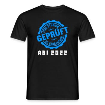 Abitur Gymnasium Damen und Herren Abi 2022 - Männer T-Shirt - Schwarz - Vorne - AI Model Male 178 light (178cm)
