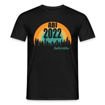 Abitur Gymnasium Damen und Herren Abi 2022 - Männer T-Shirt - Schwarz - Vorne - AI Model Male 178 light (178cm)