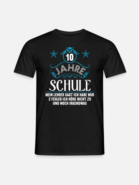Realschule bestanden Realschulabschluss 2022 - Männer T-Shirt - Schwarz
