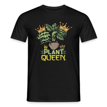 Korbmarante Pflanzen Liebhaberin Calathea Pflanze - Männer T-Shirt - Schwarz - Vorne - AI Model Male 178 light (178cm)