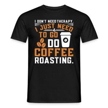 I Do Not Need Therapy - Männer T-Shirt - Schwarz - Vorne - AI Model Male 178 light (178cm)
