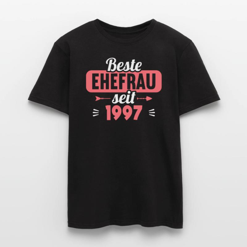 Beste Ehefrau Bester Ehemann seit 1997 Männer T-Shirt