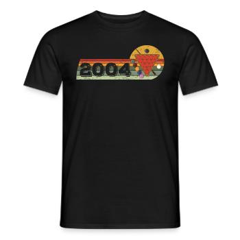 Snooker Snooker-Spieler Jahrgang 2004 Geburtstag - Männer T-Shirt - Schwarz - Vorne - AI Model Male 178 light (178cm)