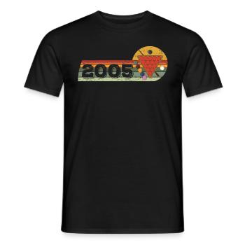 Snooker Snooker Player Born 2005 Birthday - Men's T-Shirt - black - Front - AI Model Male 178 light (178cm)