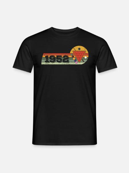 Snooker Snooker player born 1952 Birthday - Men's T-Shirt - black