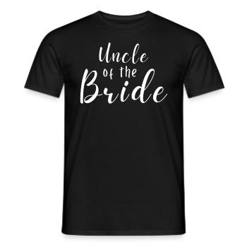 Onkel Der Braut Hochzeit Junggesellinnenabschied - Männer T-Shirt - Schwarz - Vorne - AI Model Male 178 light (178cm)