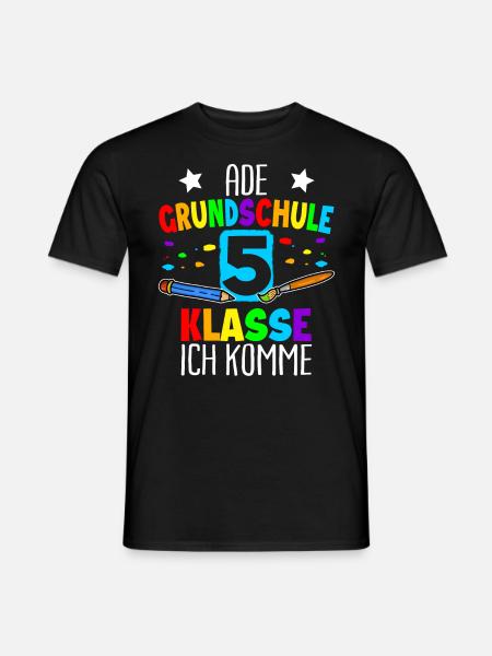 5. Klasse | Grundschule Abschluss 2022 T-Shirt - Männer T-Shirt - Schwarz
