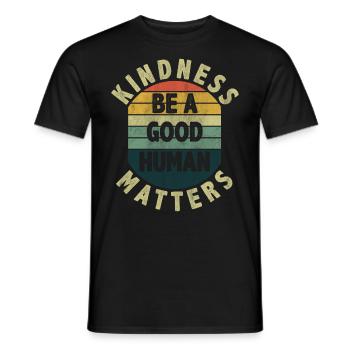 Motivate Inspire Encouragement Positivity Slogan - Men's T-Shirt - black - Front - AI Model Male 178 light (178cm)