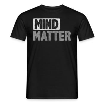 Motivate Inspire Encouragement Positivity Slogan - Men's T-Shirt - black - Front - AI Model Male 178 light (178cm)