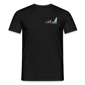 Voilier Marin Voilier Voilier Voilier Yacht - T-shirt homme - noir - Devant - AI Model Male 178 light (178cm)