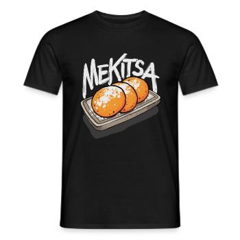 Mekitsa Food Bulgarian Cuisine Mekitsa - Männer T-Shirt - Schwarz - Vorne - AI Model Male 178 light (178cm)