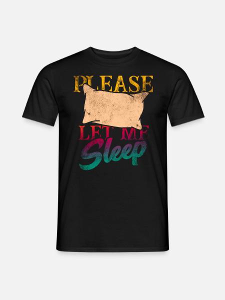 Sleep - Men's T-Shirt - black