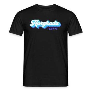 Holiday Trip Egypt Red Sea Hurghada - Men's T-Shirt - black - Front - AI Model Male 178 light (178cm)